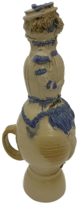 Skulptur aus Keramik blau/weiß - 34cm  - Bild 2