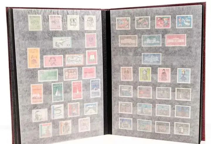 Einsteckbuch mit Briefmarken postfrisch 505 Stück - Bild 4