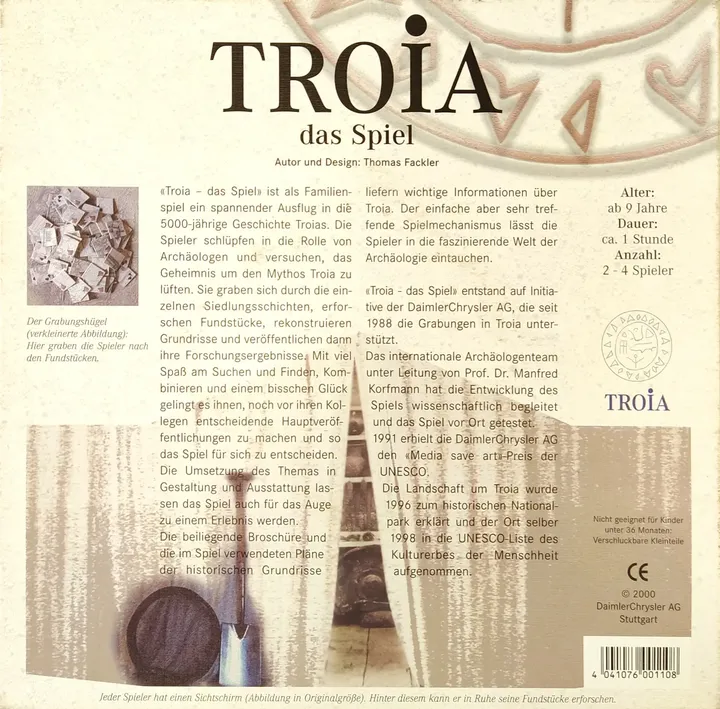 Troia - Das Spiel, DaimlerChrysler AG  - Bild 2