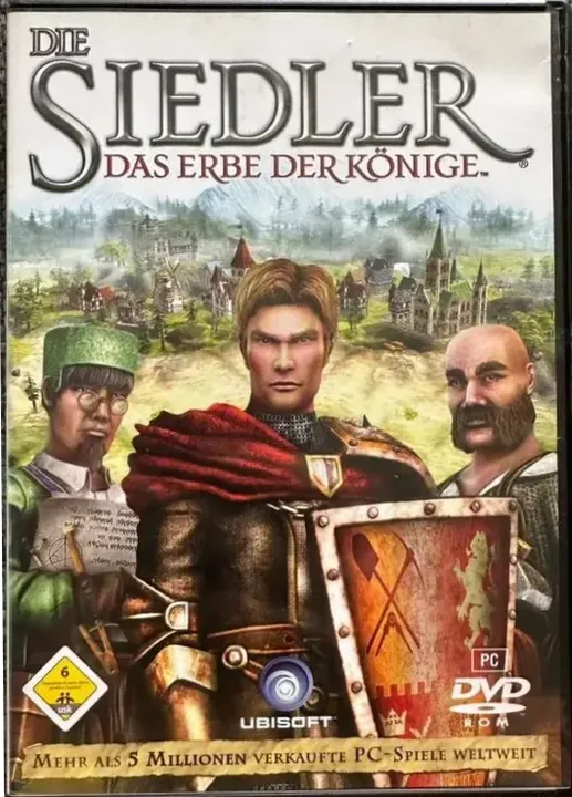 PC Game DVD-ROM Die Siedler 