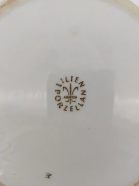 Lilien Porzellan Kaffeekanne Daisy  mint Höhe ca. 18 cm - Bild 2