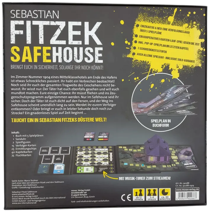 Sebastian Fitzek, SafeHouse (Gesellschaftsspiel) - Bild 2