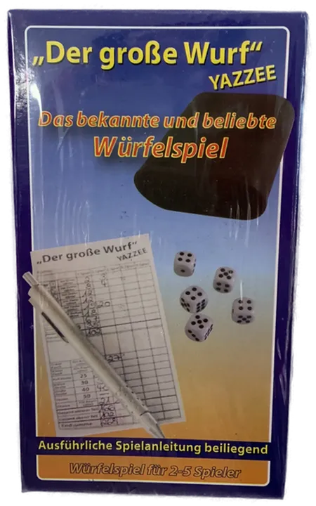 Der große Wurf - Yazzee - Bild 1