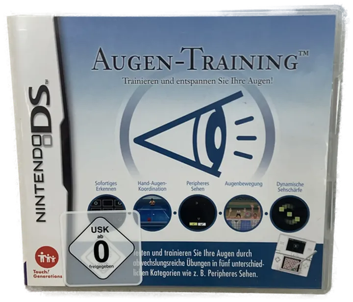 Nintendo DS-Spiel: Augen-Training  - Bild 1