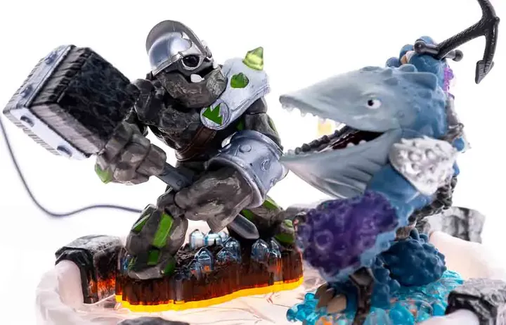 28 Stk. diverse WII. Skylanders Giants Swap Force Spiro Actionfiguren + Portal - Bild 4