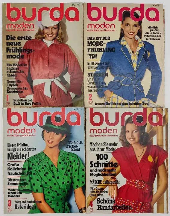 Burda Modezeitschrift 11 Hefte 1979 - Bild 1