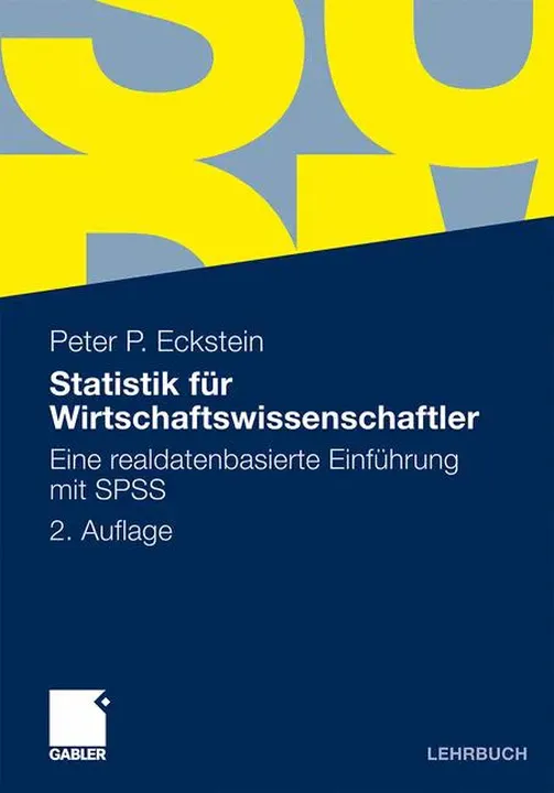 Statistik für Wirtschaftswissenschaftler - Peter P. Eckstein - Bild 2