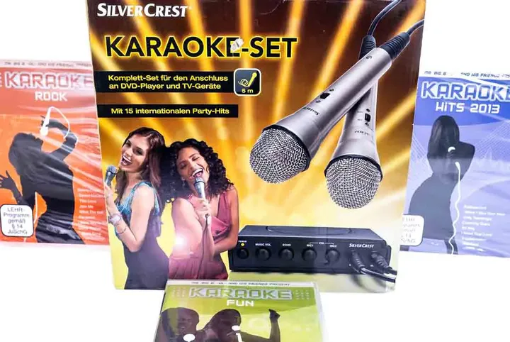 SilverCrest Karaoke-Set inkl. 15 Partyhits und 3 Karaoke-DVDs - Bild 4