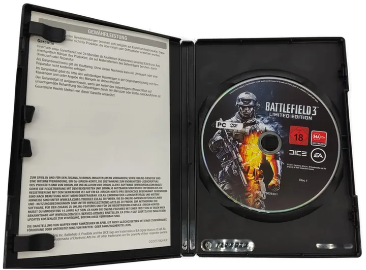 PC Game 2 DVD-ROM Battlefield 3 Limited Edition - Bild 2