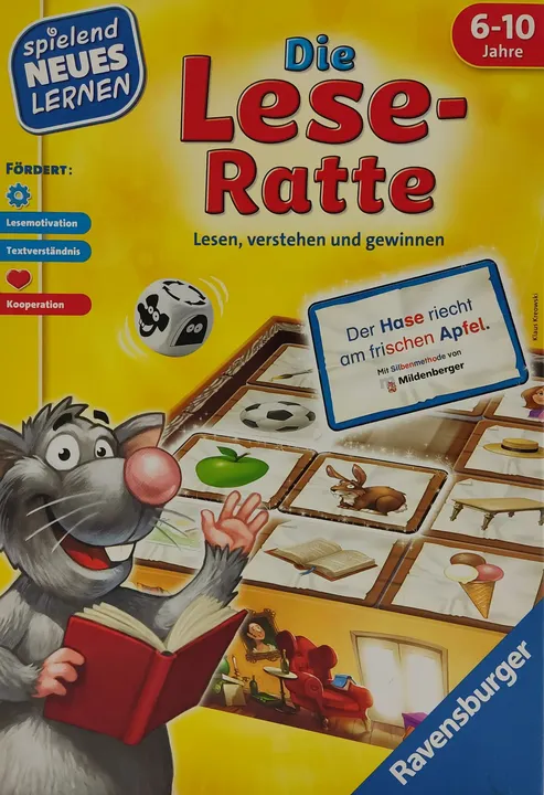 Die Leseratte - Lernspiel - RAVENSBURGER - Bild 1