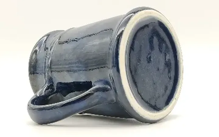 Keramik Tassen Set 3tlg. blau  - Bild 3