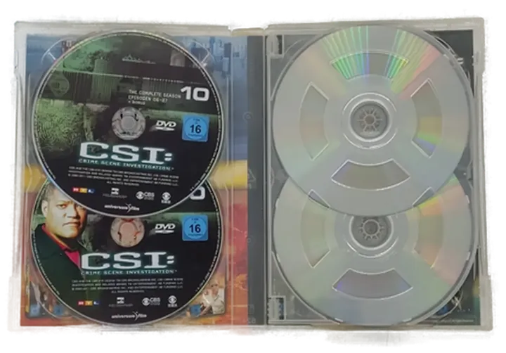 DVD 6 Disc´s CSI: Crime Scene Investigation - Season 10   - Bild 3