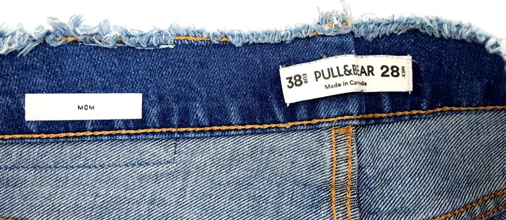 PULL&BEAR Jeans Short Damen - M - Bild 4