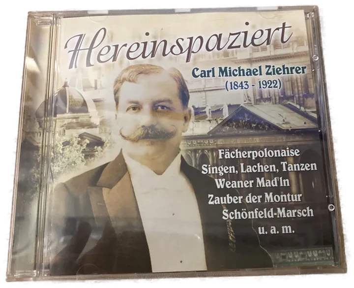 Hereinspaziert - Carl Michael Ziehrer - CD - Bild 1