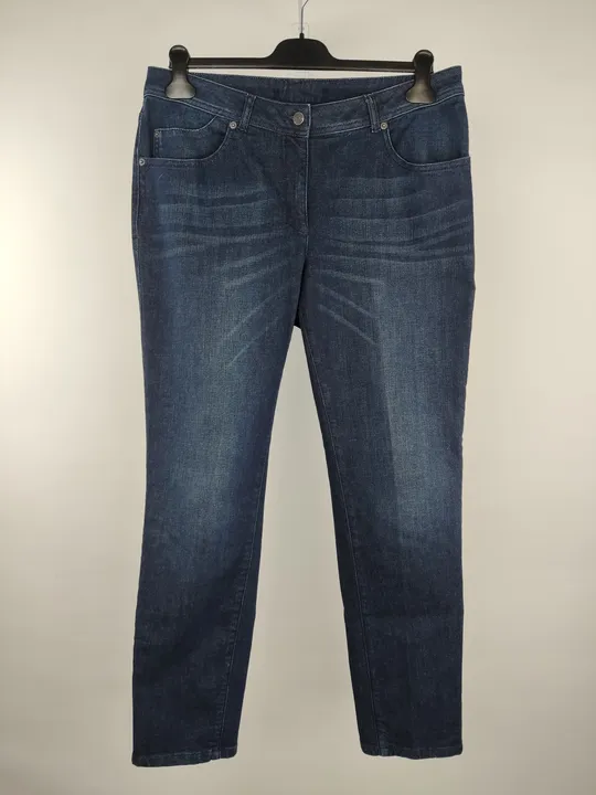 Madeleine Damenjeans dunkelblau - 42 / XL - Bild 4