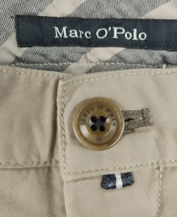 Marc O'Polo Damen Baumwollhose beige - W32 /  L32 - Bild 3