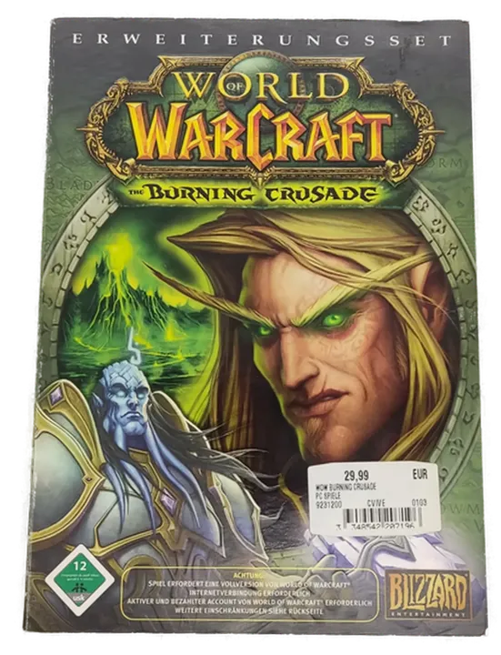 PC Game 3 CD-ROM Spiel World of Warcraft 