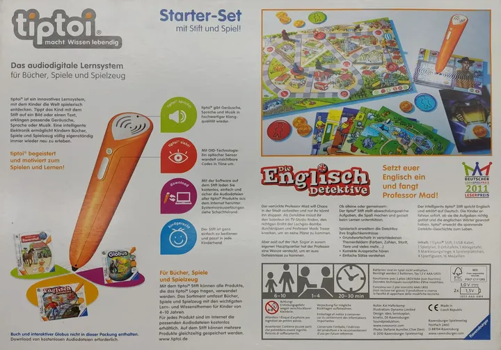 tiptoi® Starter - Set - Die Englisch  Detektive - Ravensburger - Bild 3