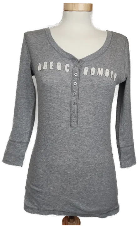 Abercrombie & Fitch Damen Shirt grau Gr. S - Bild 1