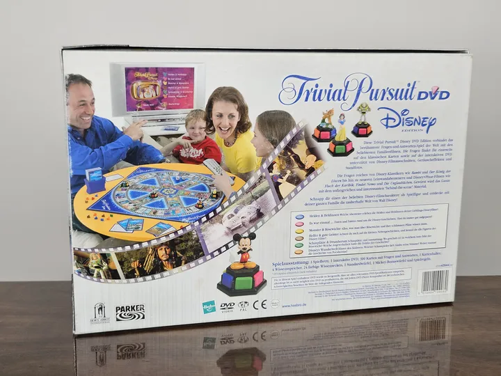 Trivial Pursuit DVD Disney Edition - Gesellschaftsspiel - Parker  - Bild 2