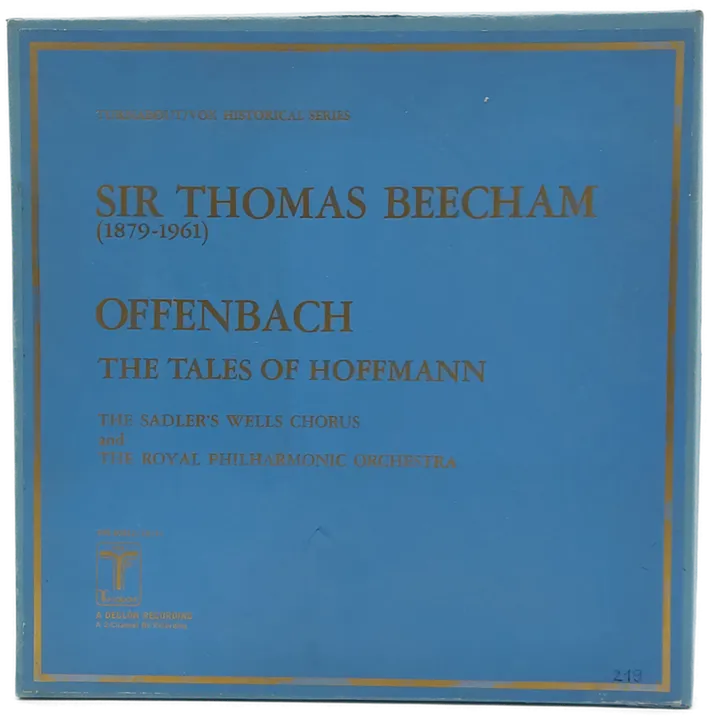 Sir Thomas Beecham - Offenbach: Die Erzählungen von Hoffmann - Bild 2
