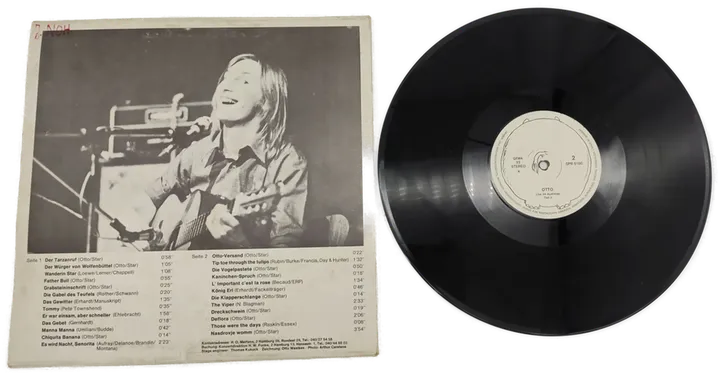 Otto Vinyl Schallplatte - Live Im Audimax LP Album - Bild 3