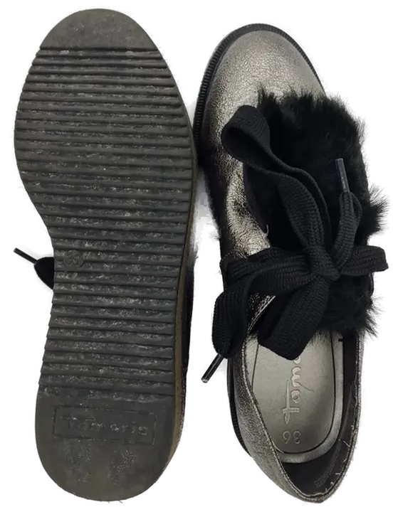 Tamaris Damen Schuhe silber - 36 - Bild 2