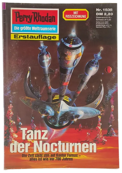 Romanheft Perry Rhodan Tanz der Nocturnen Erstauflage Nr. 1535 - Bild 1