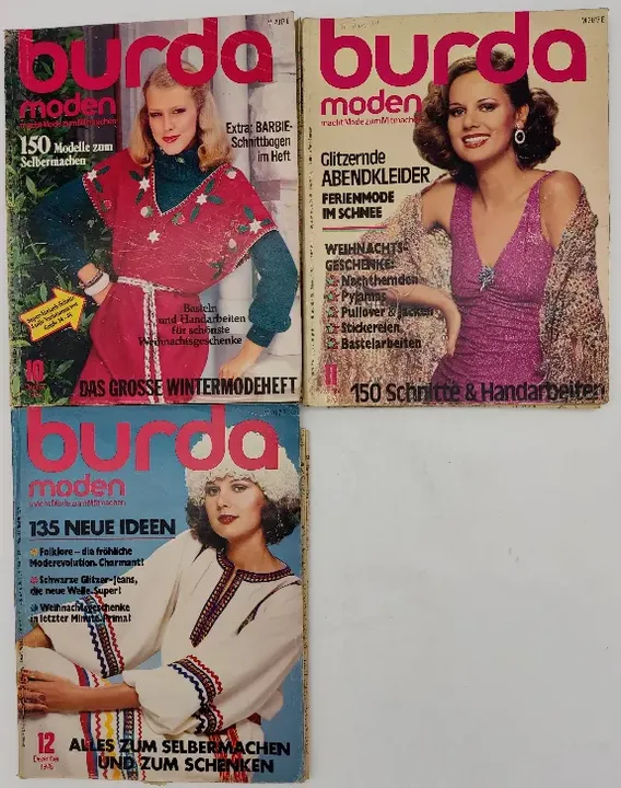 Burda Modezeitschrift 11 Hefte 1976 - Bild 3