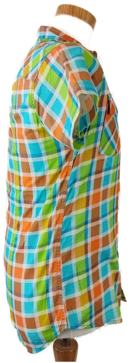 Fishbone Herrenhemd mehrfarbig kariert - S (Slim fit) - Bild 2