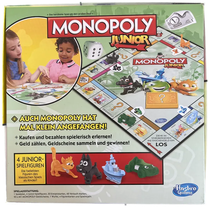 HASBRO Monopoly Junior (H1216984) ab 5 Jahre - Bild 2