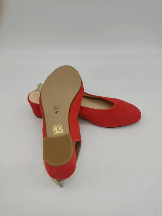 La Shoe Damenschuhe, rot, Größe: 41 - Bild 3