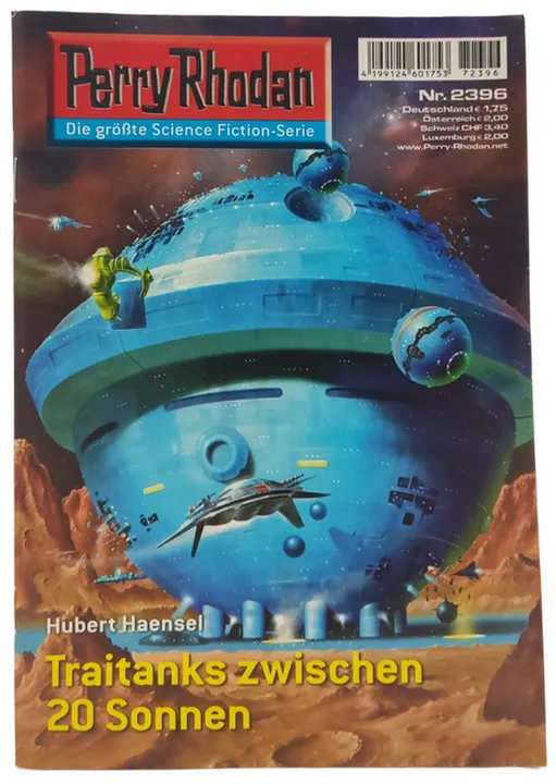 Romanheft Perry Rhodan Traitanks zwischen 20 Sonnen Erstauflage Nr.2396 - Bild 1