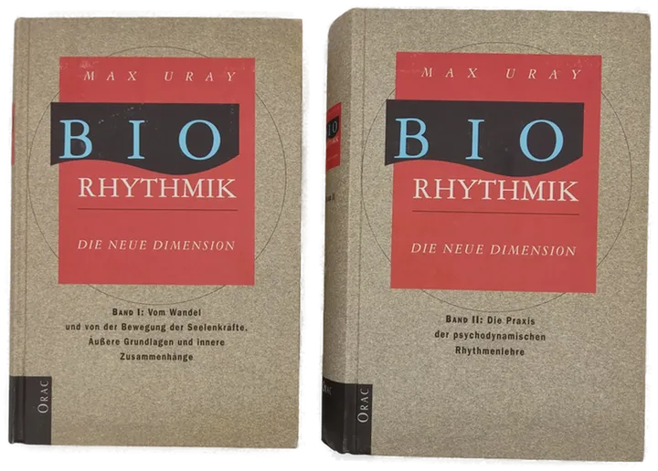 Biorhytmik: Die neue Dimension. Band I+ Band II, - Max Uray - Bild 1