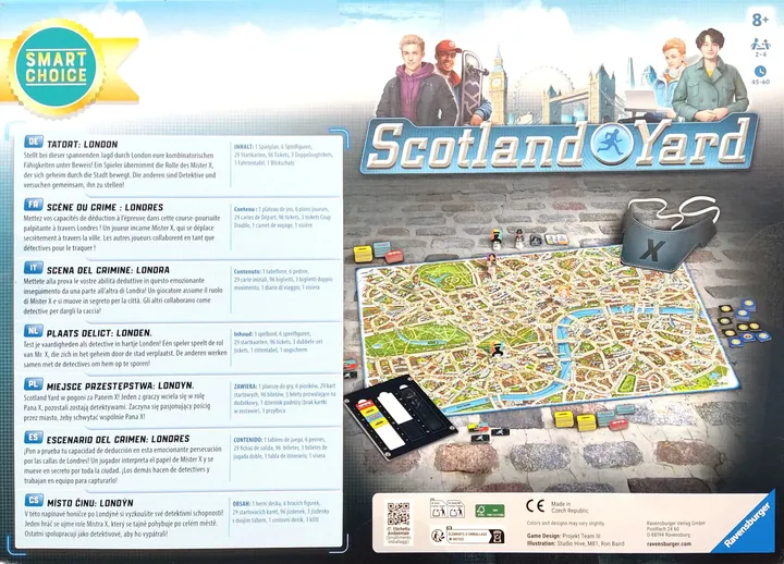 Scotland Yard - Gesellschaftsspiel - Ravensburger  - Bild 2