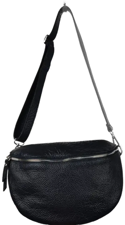 Hip Bag aus Italienischem Leder, Marine Blau - Bild 3