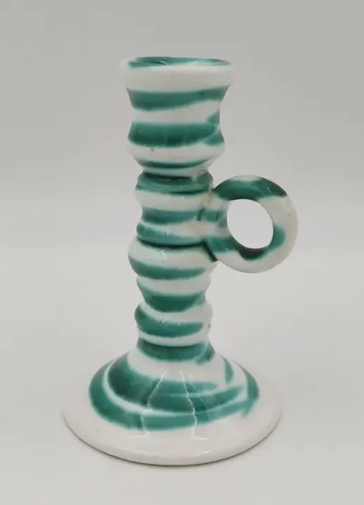 Gmundner Keramik Kerzenständer grün  - Bild 2