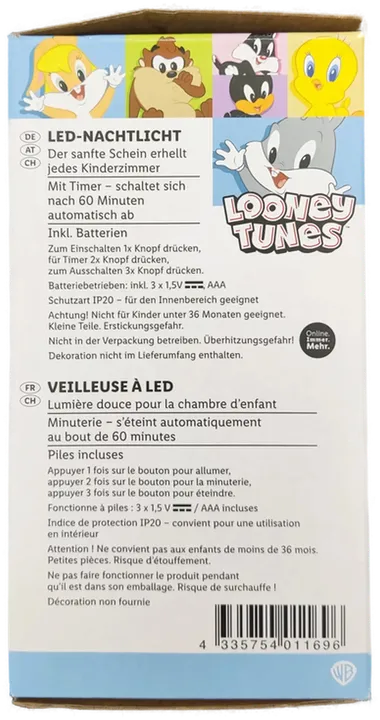 Looney Tunes LED-Nachtlicht Bugs Bunny - Bild 6