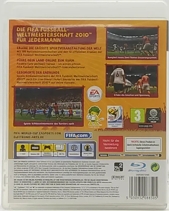 Playstation FIFA 11 & FIFA 13 & FIFA Weltmeisterschaft Südafrika 2010 Bundle - Bild 2