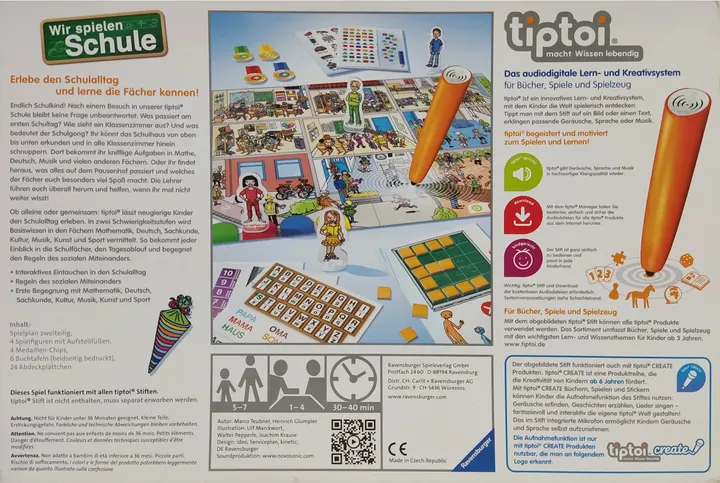 tiptoi® Wir spielen Schule - Lernspiel - Ravensburger - Bild 2