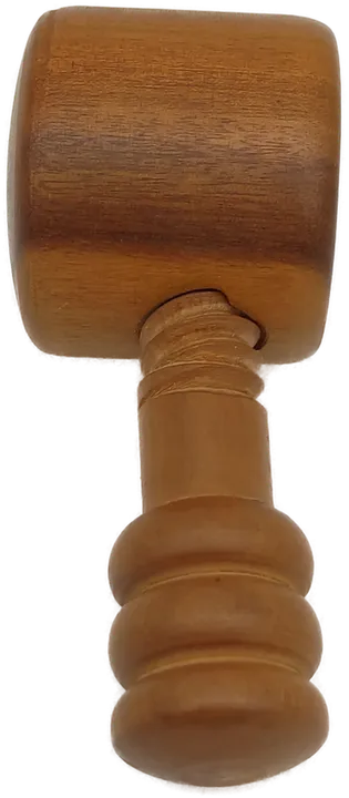 Dreh-Nussknacker aus Holz in Nussbraun - Bild 5