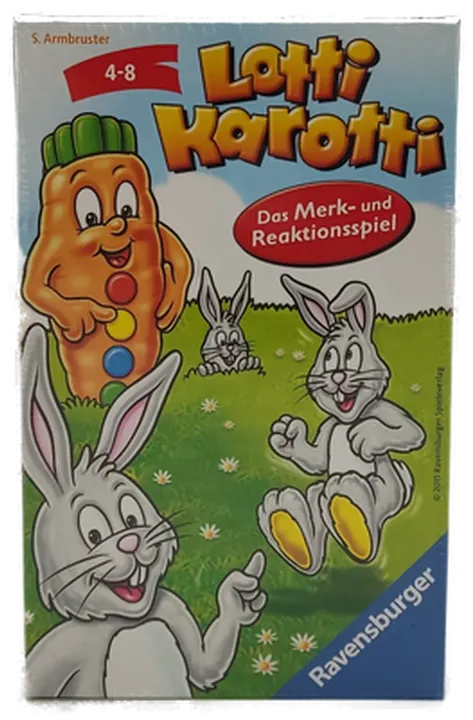 Lotti Karotti Mitnehmspiel Ravensburger 23162 1 originalverpackt - Bild 1