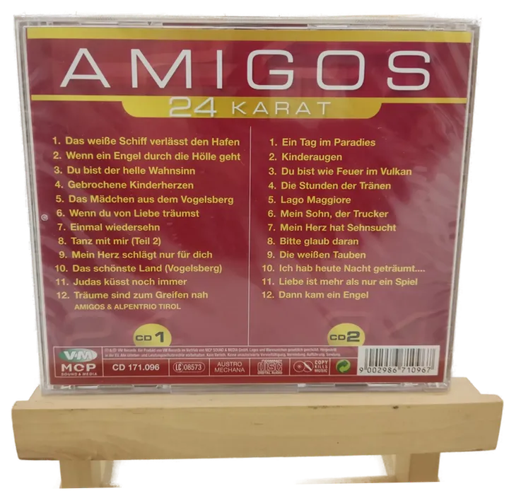  AMIGOS 2 CD's Limited Edition 24 Karat - Bild 2