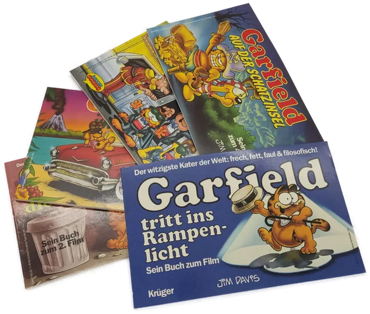 GARFIELD - (Comic-) Bücher zu seinen Filmen - 5 Stück - Bild 1