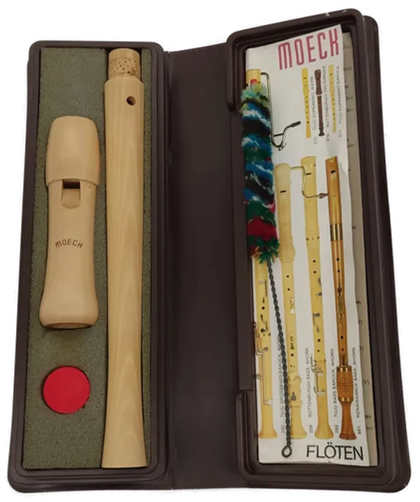 MOECK Blockflöte aus Ahorn mit Etui - Bild 1