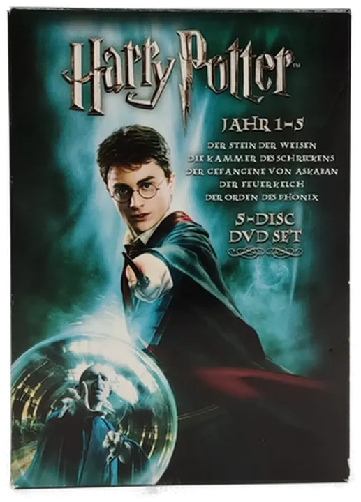 DVD Set Harry Potter Jahr 1-5, 5 DVDs - Bild 2