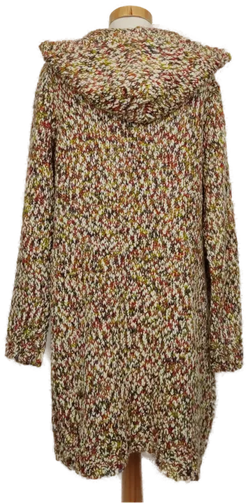 Jean Pascale Damen Long Strickjacke mehrfarbig Gr. L - Bild 4