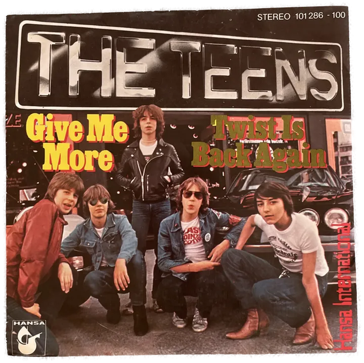 Singles Schallplatte - The Teens - Give me more - Bild 1