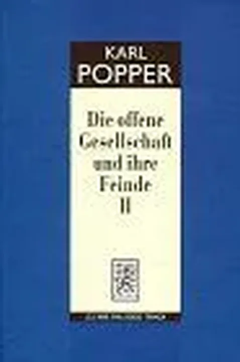 Falsche Propheten - Karl R. Popper - Bild 1