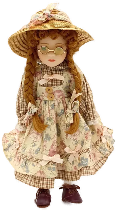 Porzellan Puppe - Bild 1